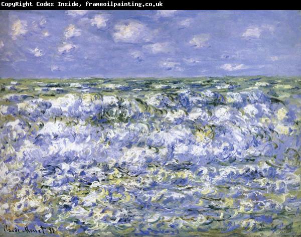 Claude Monet Waves Breaking